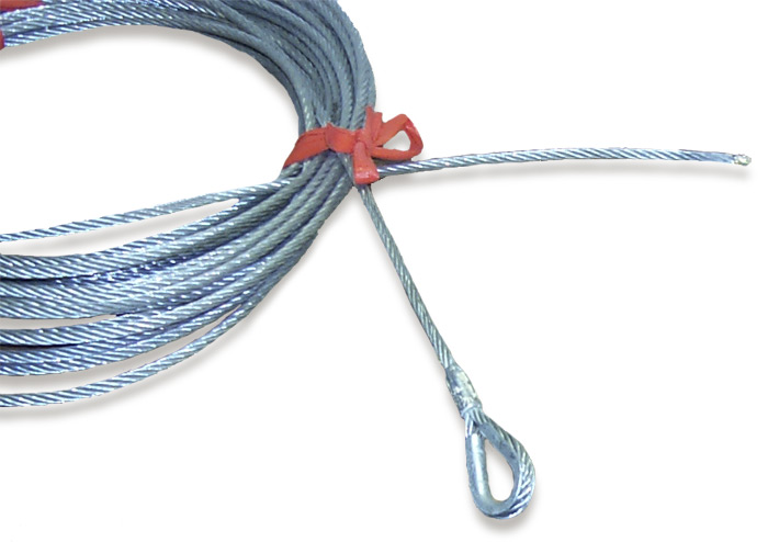 Reliance 6070-200 Horizontal Lifeline 200' x 3/8" 7x19 Galvanized XIPS Wire Rope